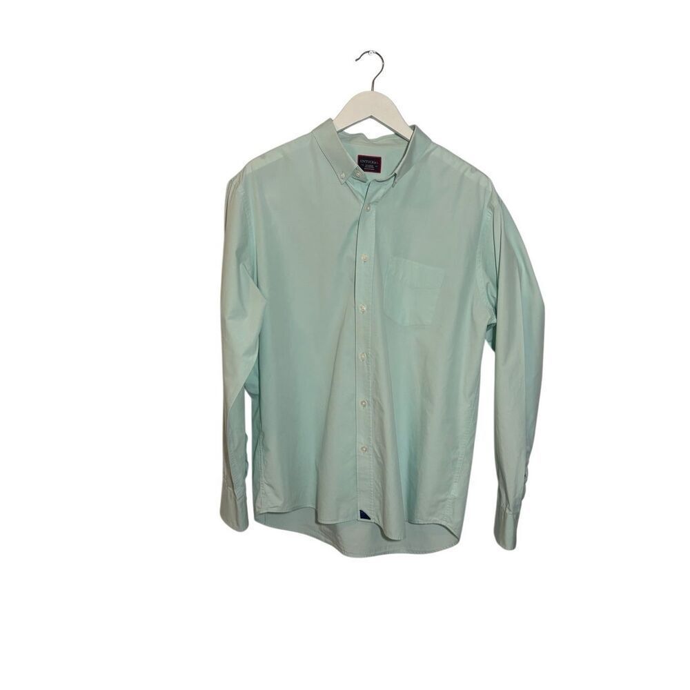 UNTUCKit 100% cotton light aqua button down shirt - XL